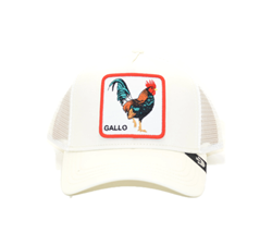 GOORIN BROS BASEBALL CAP GALLO WHITE